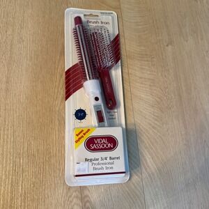 Vidal Sassoon Professional Brush Iron 3/4 Inch Barrel VS162CBR Vintage New 90s